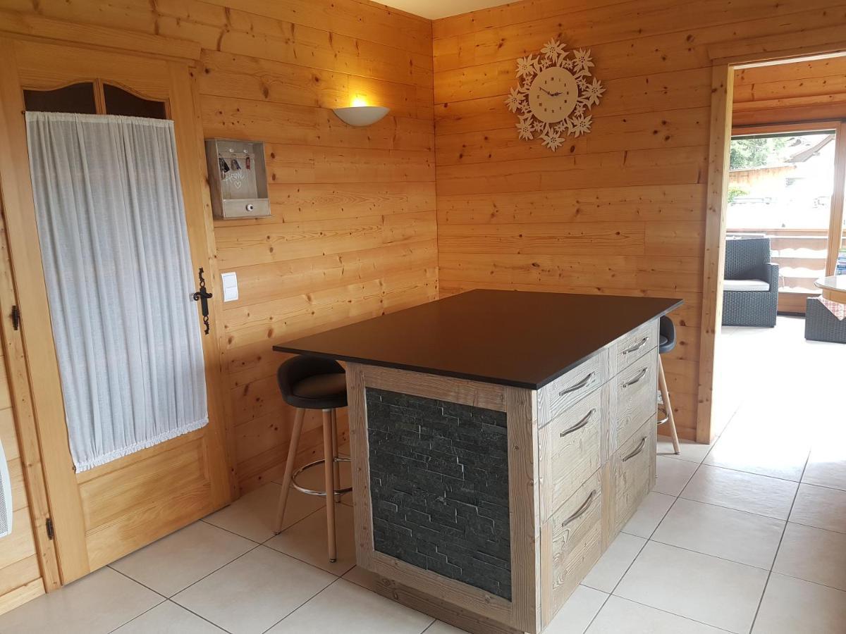 Chalet Les Aigles Saint-Sixt Exterior foto