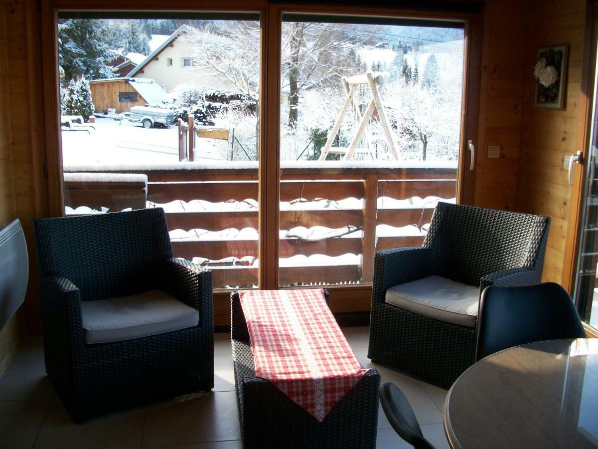 Chalet Les Aigles Saint-Sixt Exterior foto