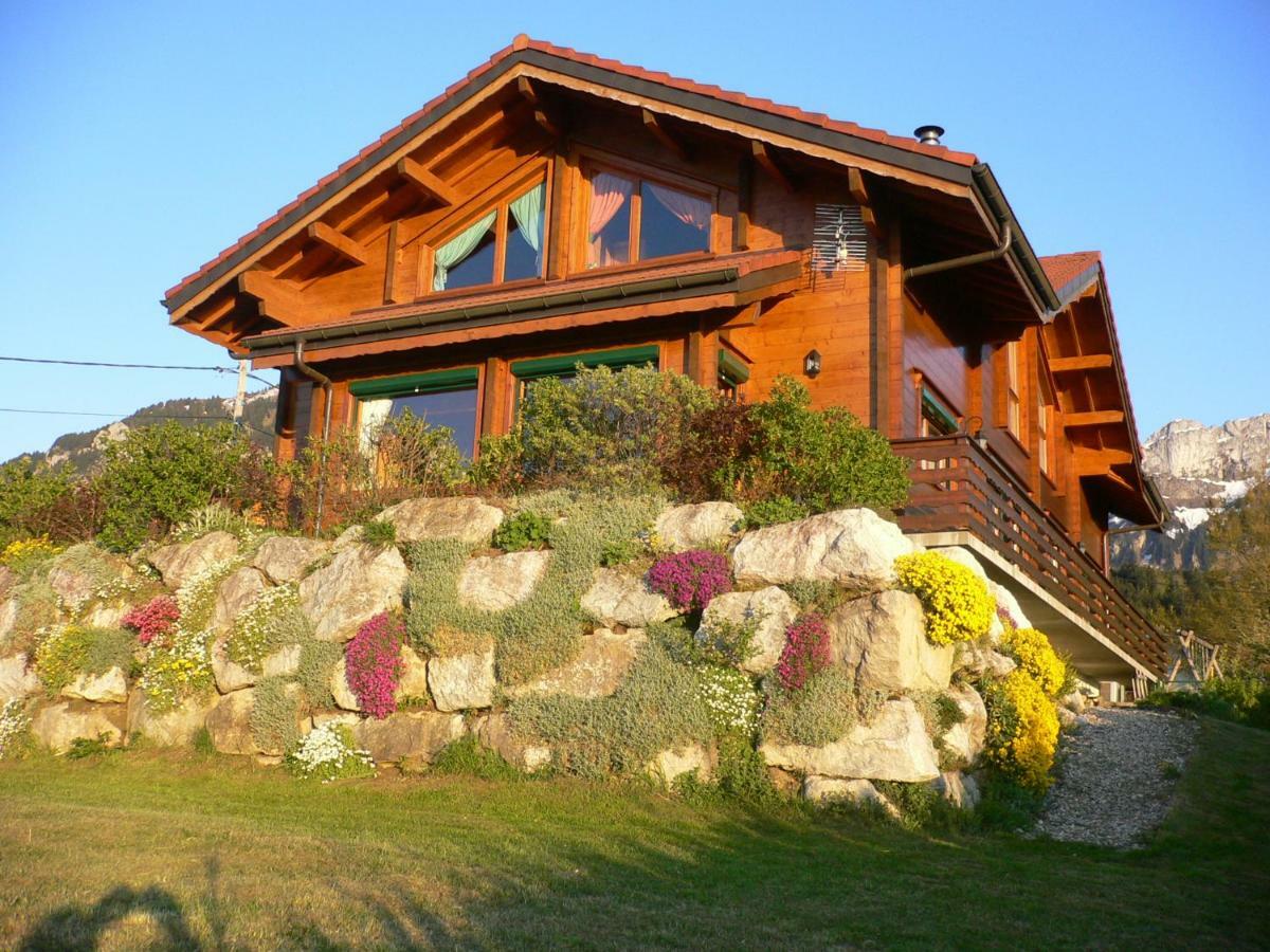 Chalet Les Aigles Saint-Sixt Exterior foto