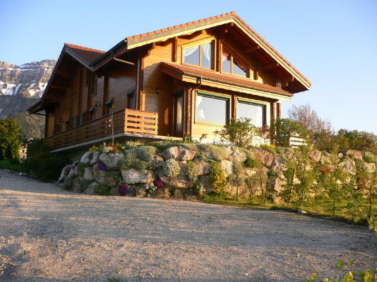 Chalet Les Aigles Saint-Sixt Exterior foto